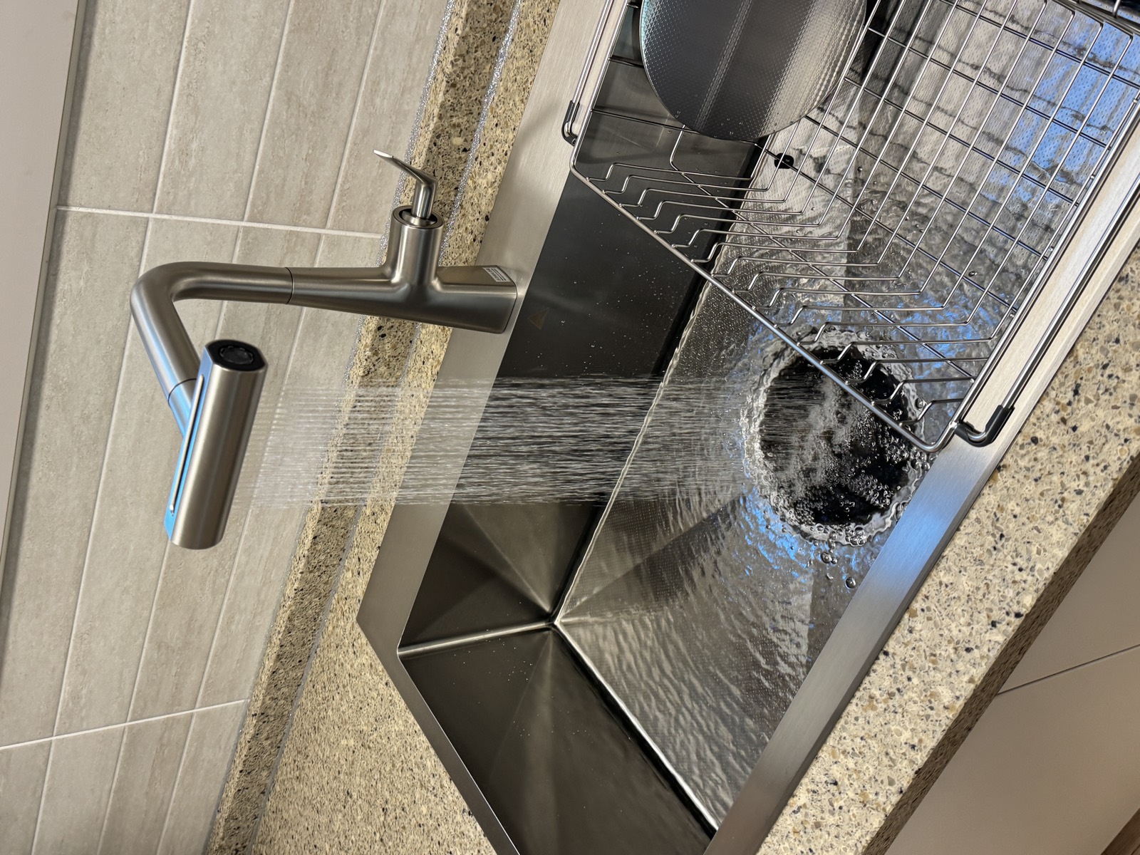 구미 고아읍 문성레이크자이 사각싱크볼 교체 시공 사진